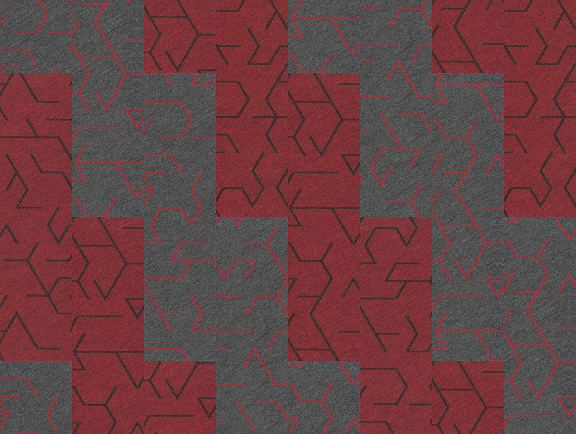 Flotex Planks Triad - 131001 red